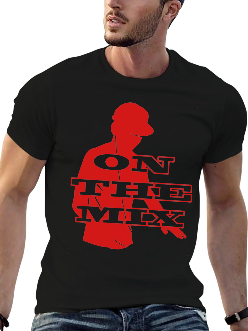 On The Mix DJ Graphic T-Shirt