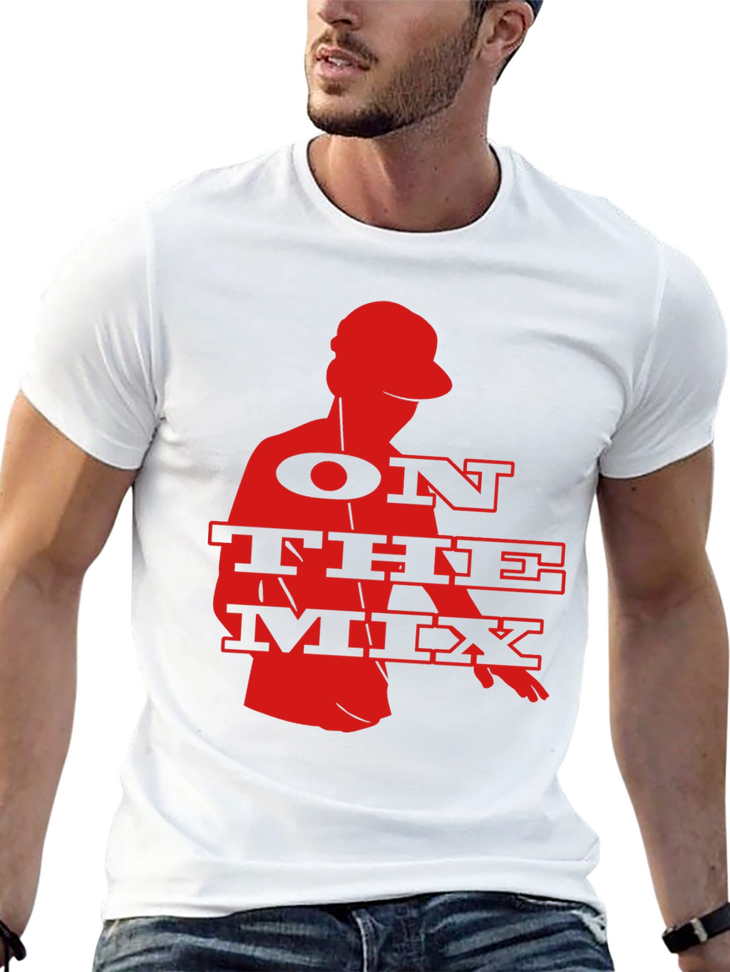 On The Mix DJ Graphic T-Shirt