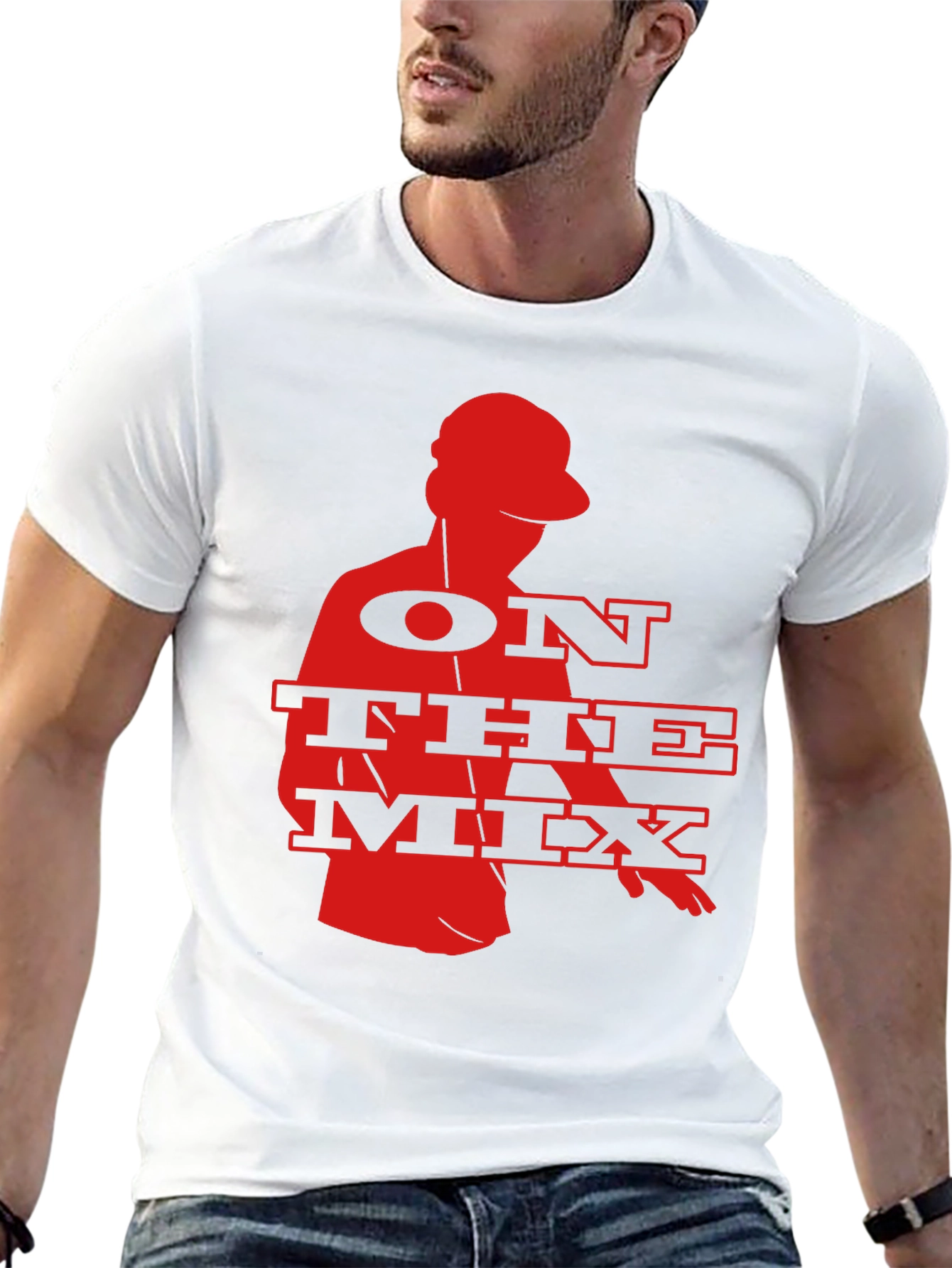 On The Mix DJ Graphic T-Shirt