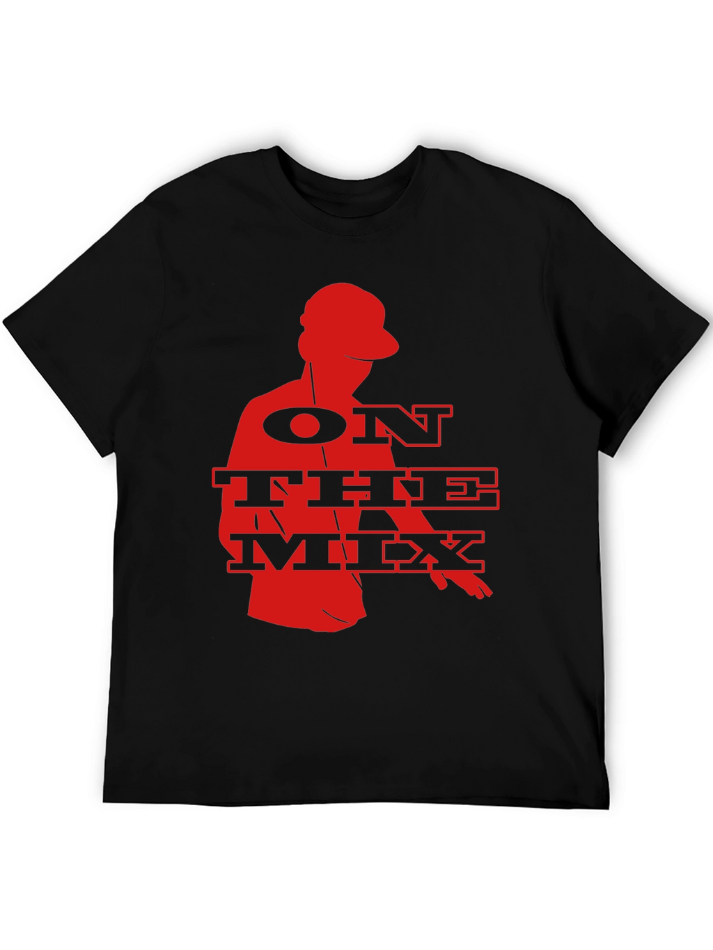 On The Mix DJ Graphic T-Shirt