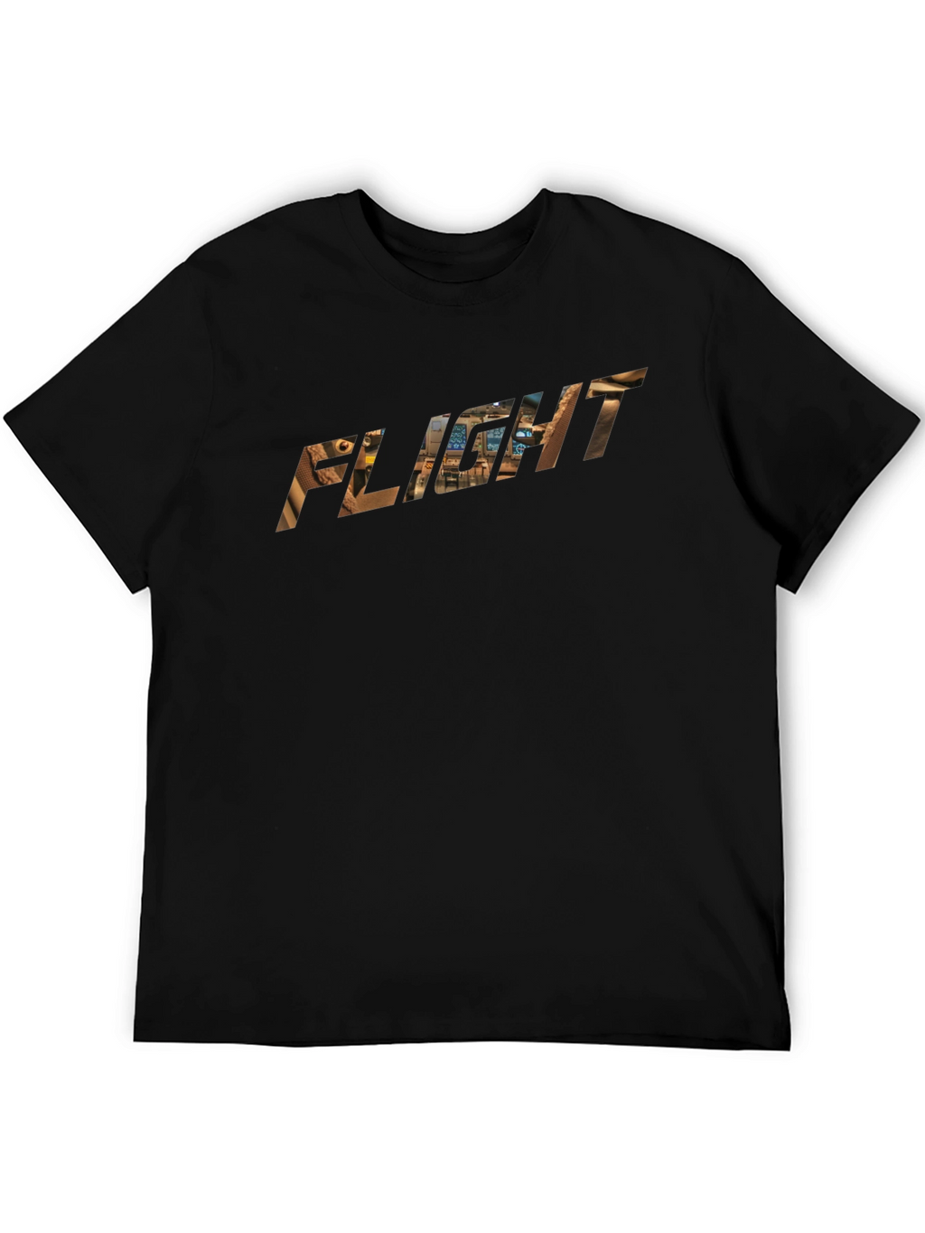 Flight T-Shirt - Pilot Cockpit Graphic Tee