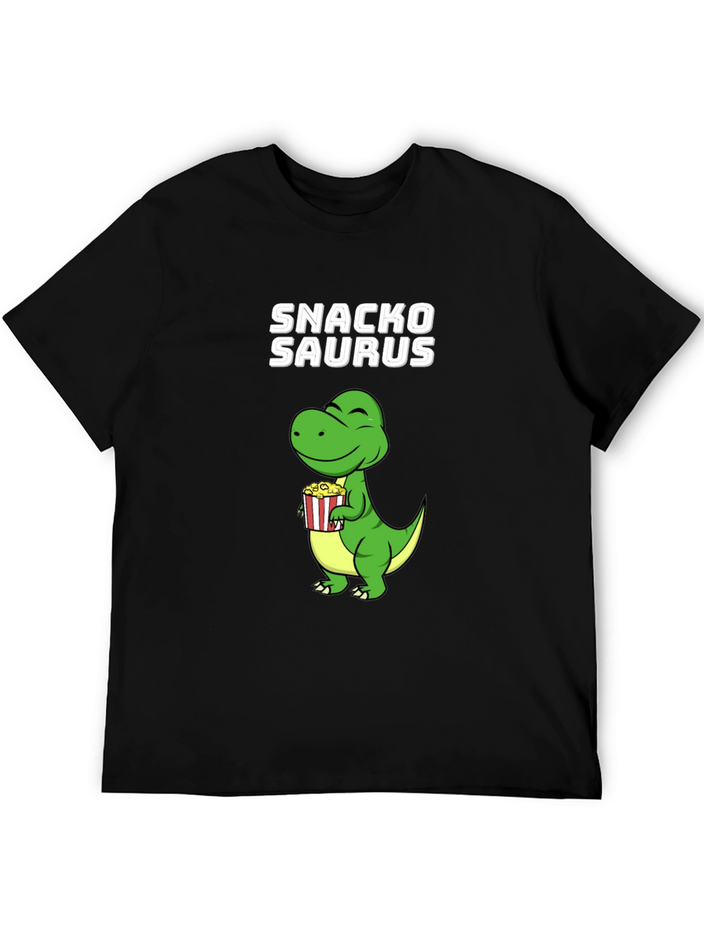 Snackosaurus T-Shirt: Funny Dinosaur Tee