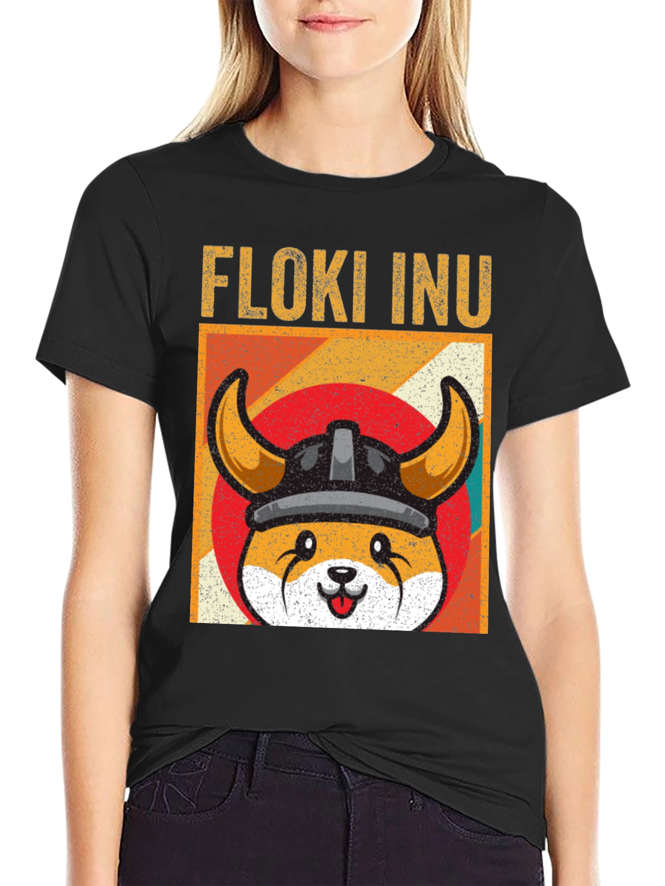 Floki Inu Viking Helmet T-Shirt