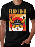Floki Inu Viking Helmet T-Shirt