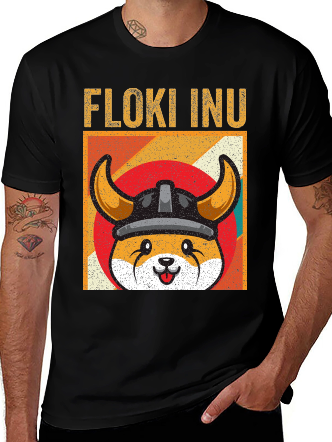 Floki Inu Viking Helmet T-Shirt