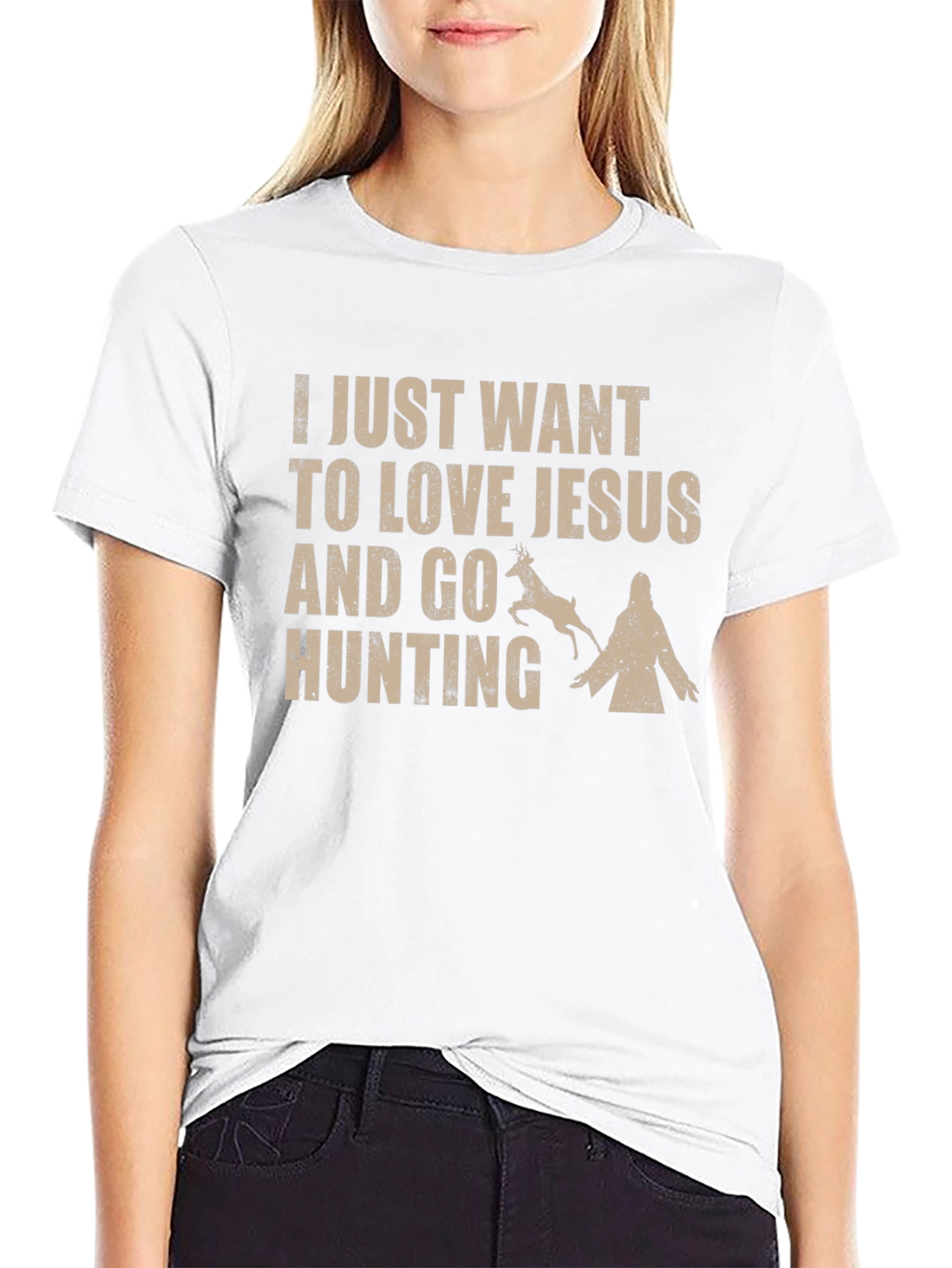 Love Jesus & Hunting T-Shirt