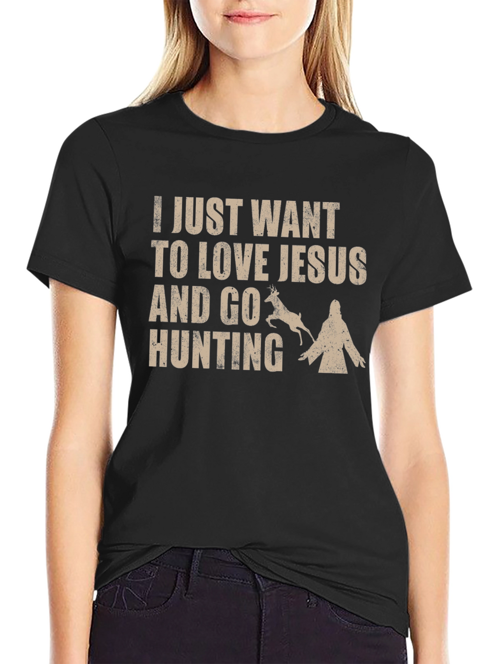 Love Jesus & Hunting T-Shirt