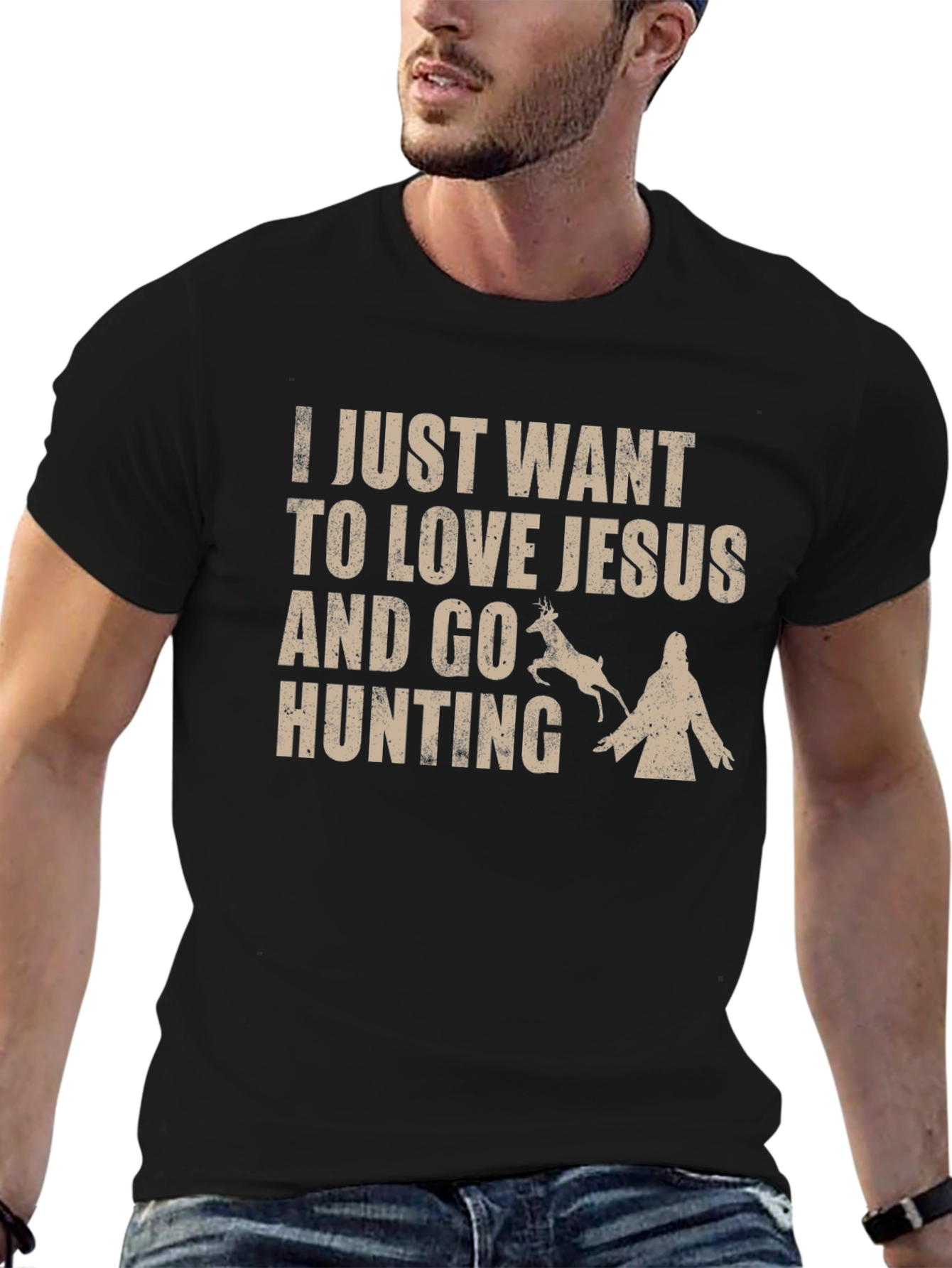 Love Jesus & Hunting T-Shirt