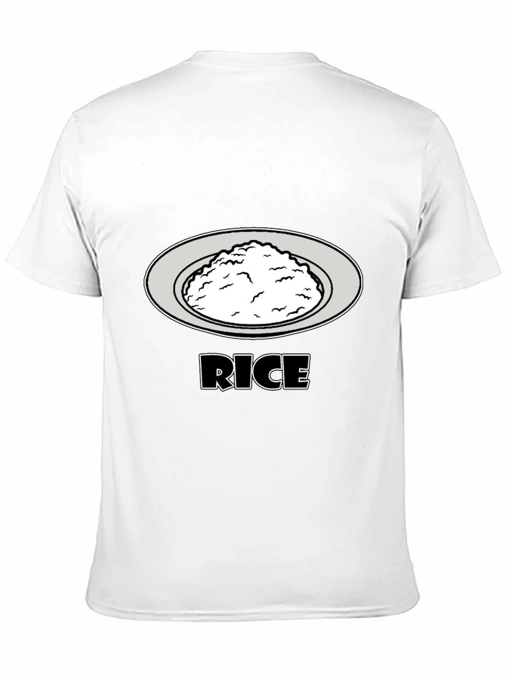 Rice Graphic Tee - Food Lovers T-Shirt
