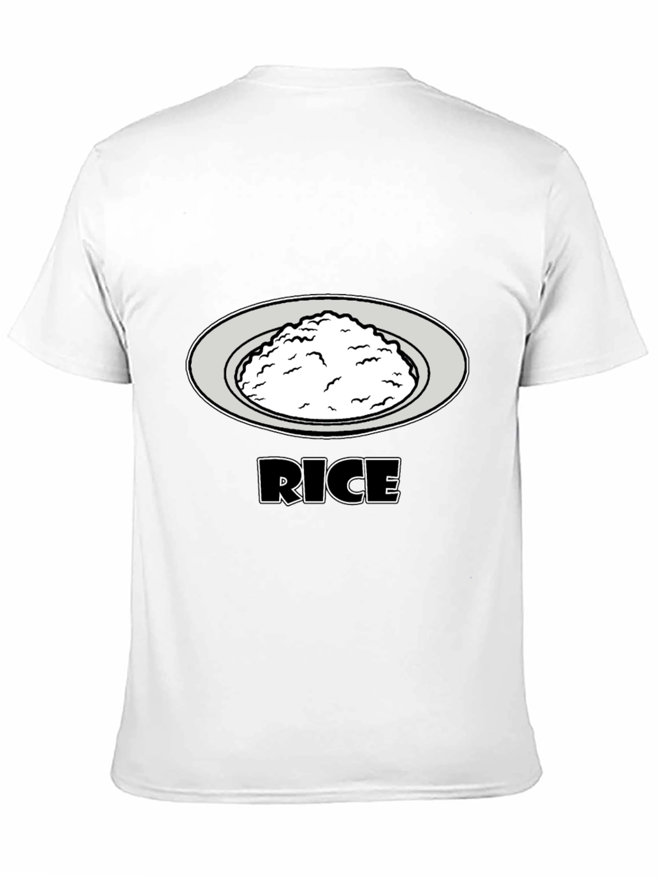 Rice Graphic Tee - Food Lovers T-Shirt