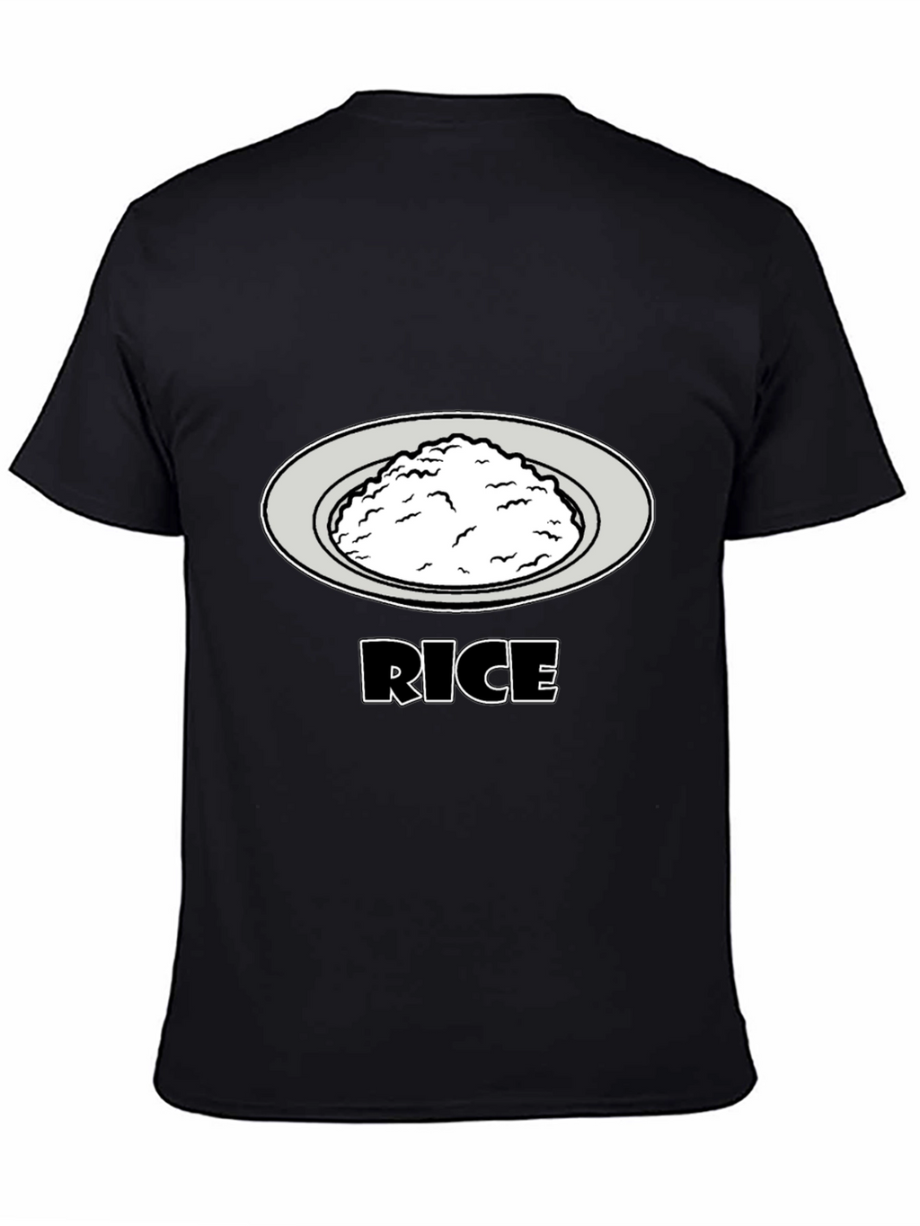 Rice Graphic Tee - Food Lovers T-Shirt