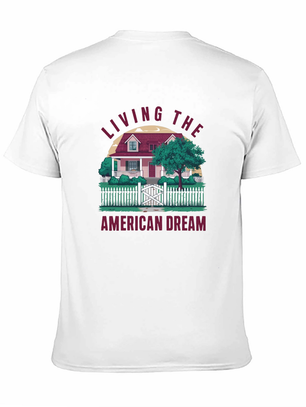 Living The American Dream Graphic T-Shirt