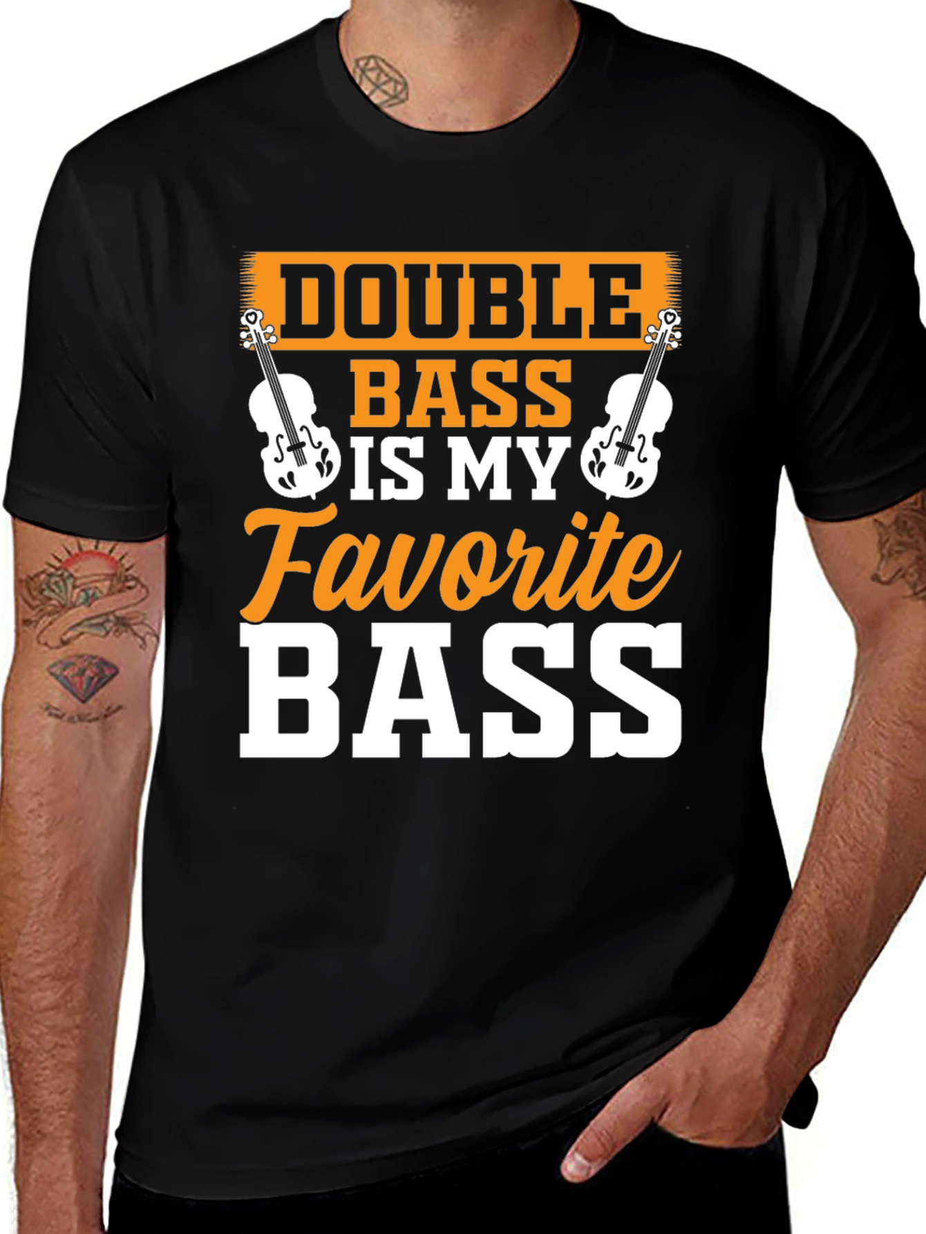 Double Bass is My Favorite Bass T-Shirt