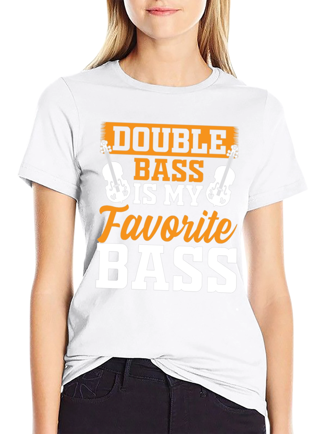 Double Bass is My Favorite Bass T-Shirt