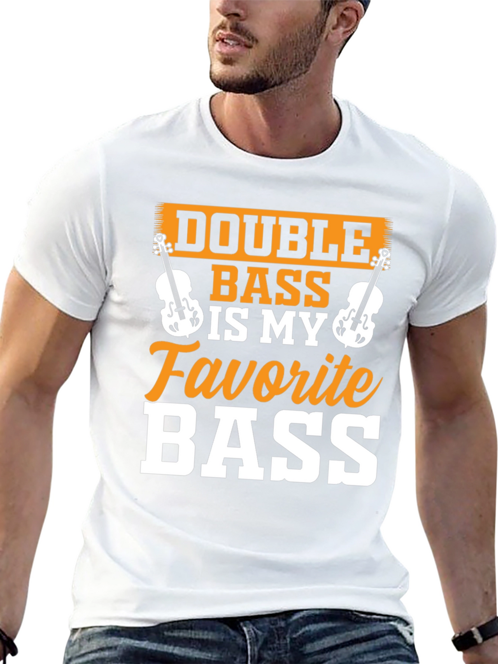 Double Bass is My Favorite Bass T-Shirt