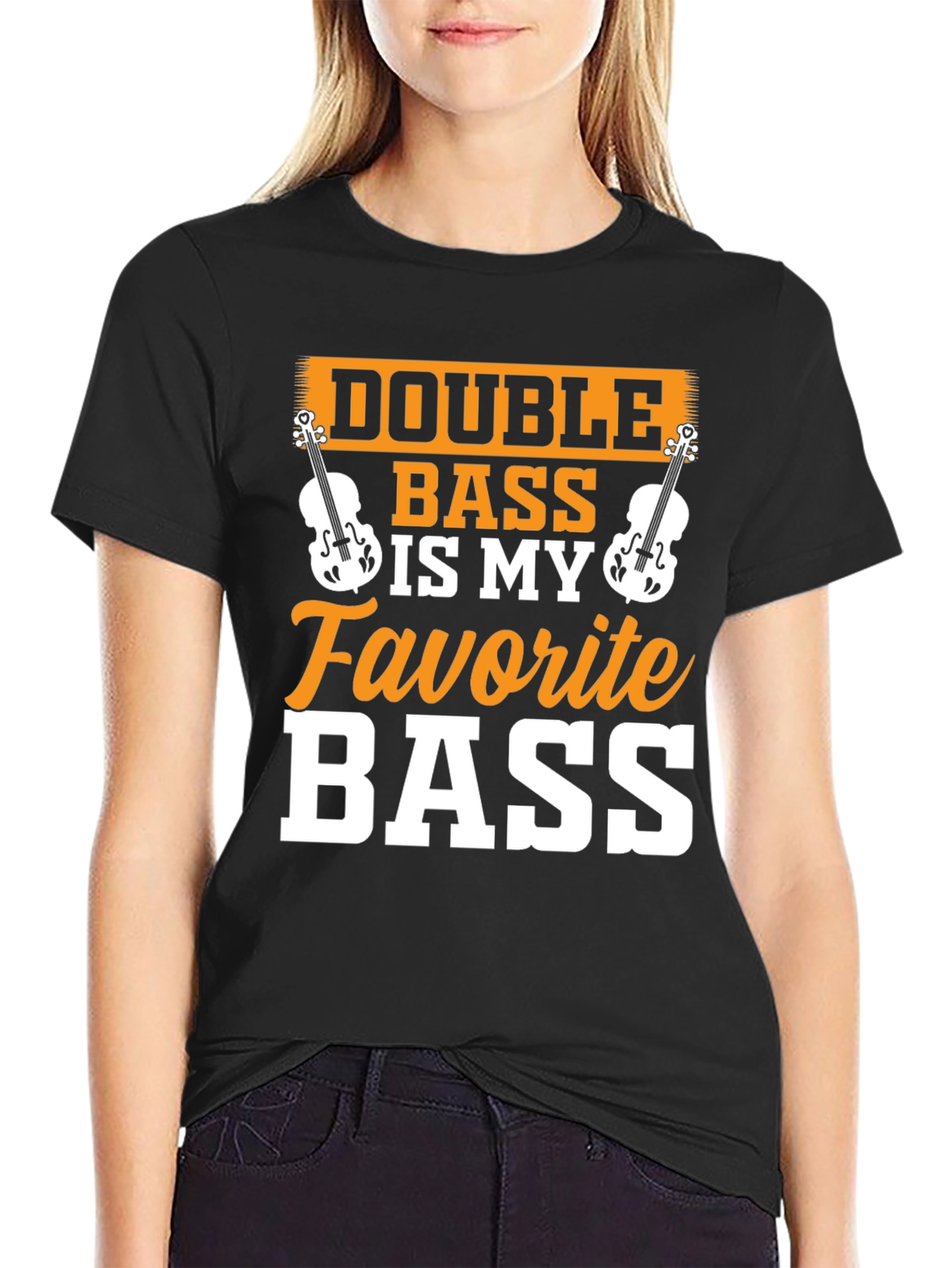Double Bass is My Favorite Bass T-Shirt
