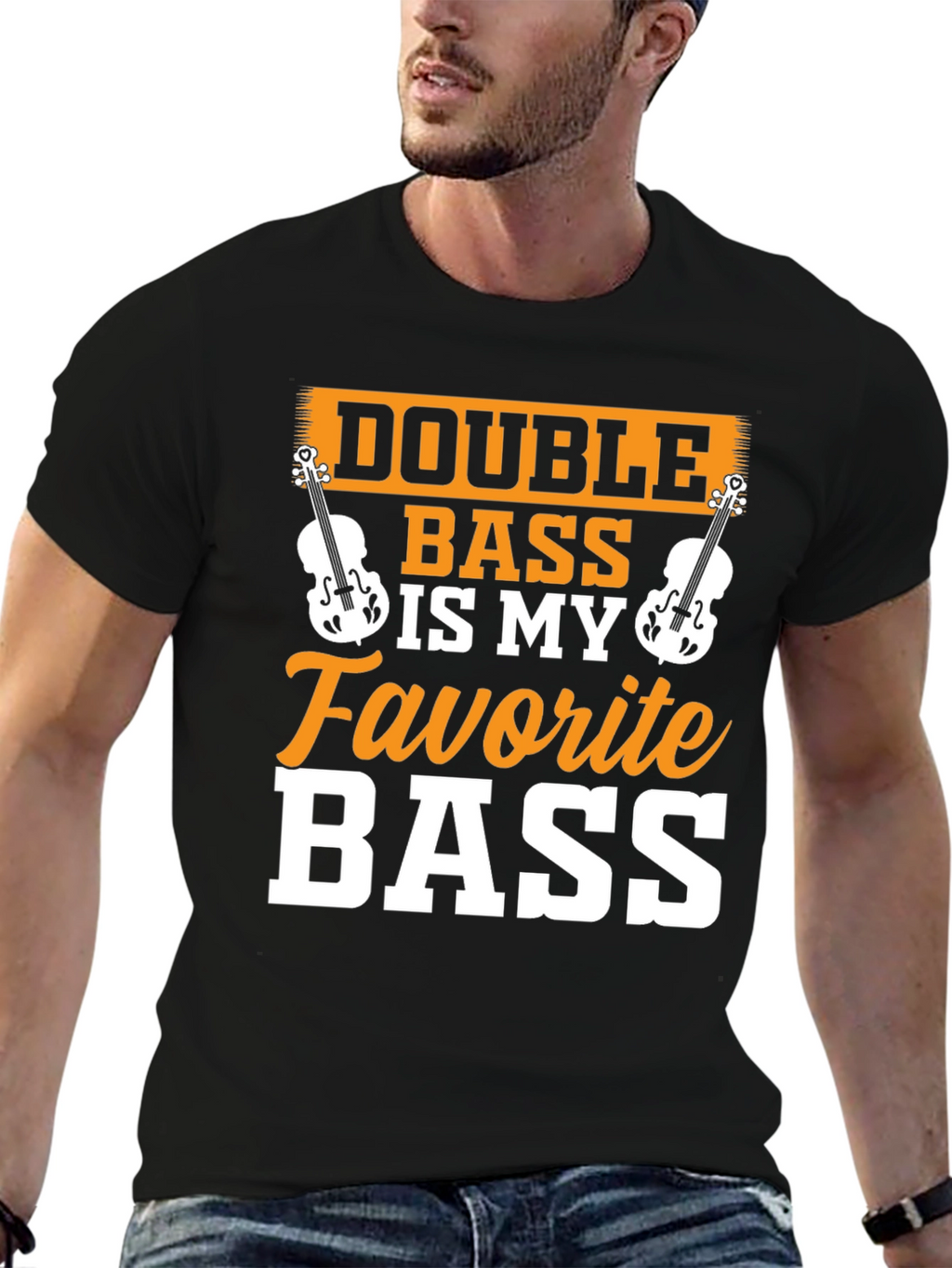 Double Bass is My Favorite Bass T-Shirt
