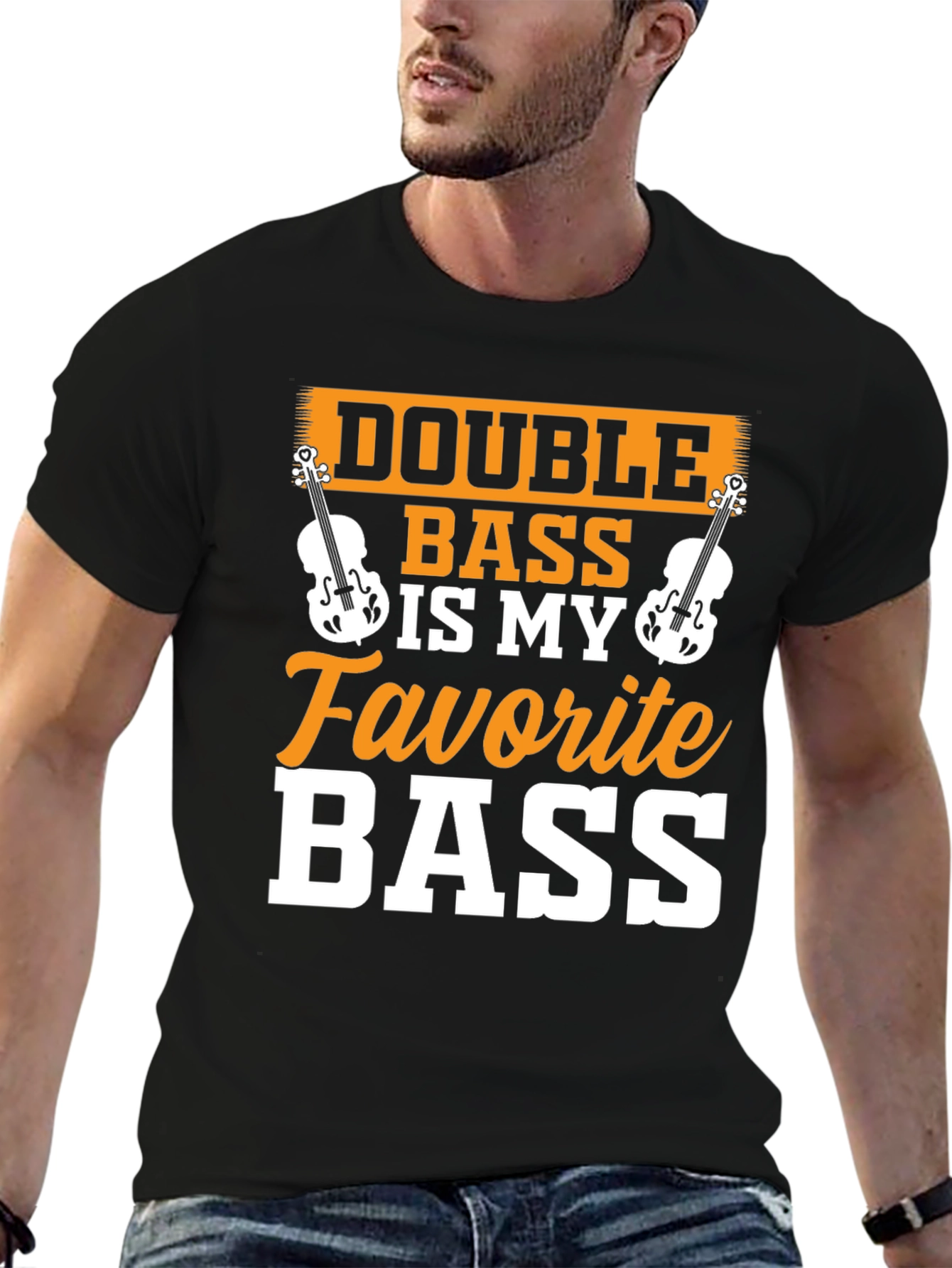 Double Bass is My Favorite Bass T-Shirt
