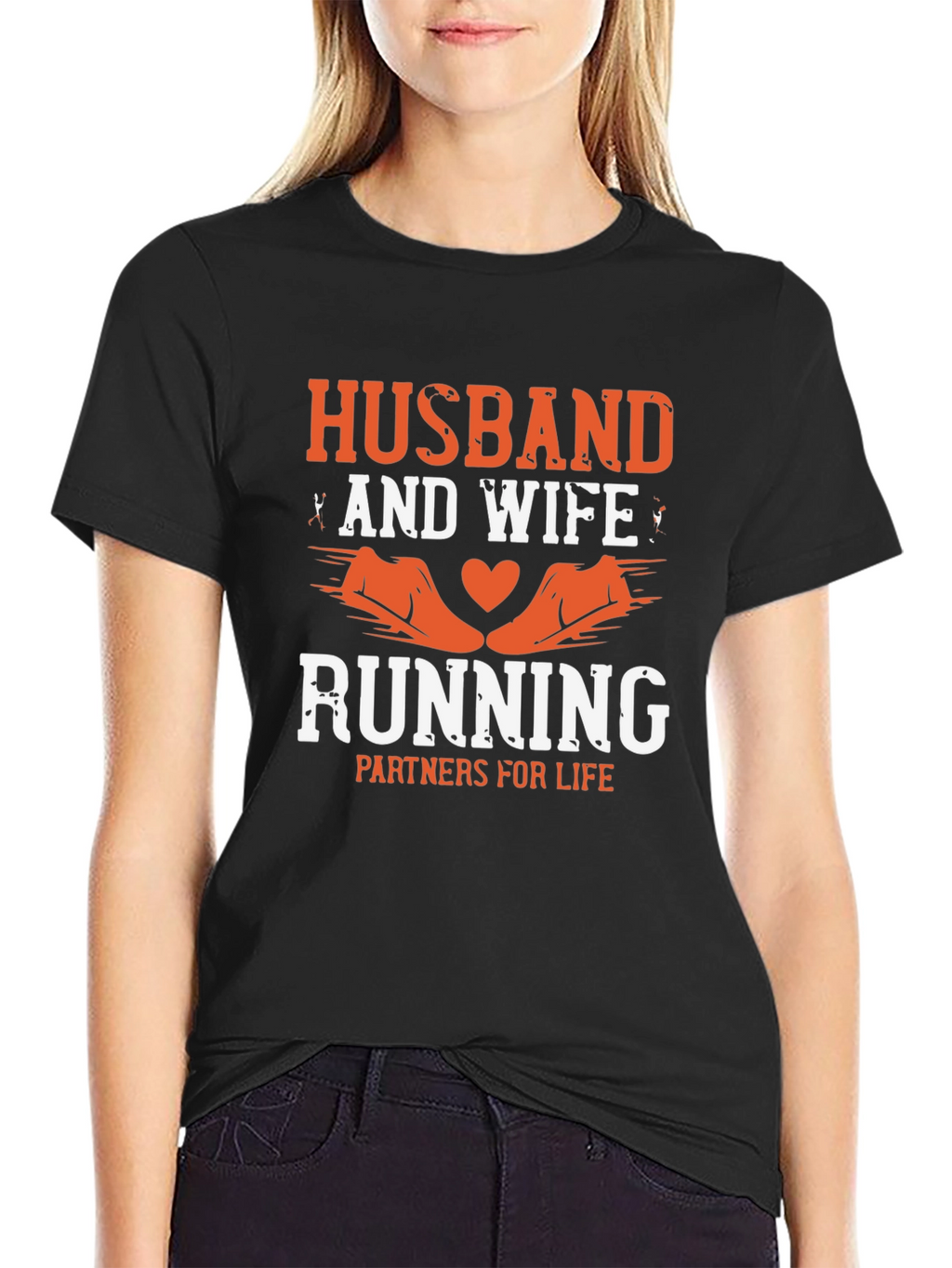 Husband and Wife Running Partners T-Shirt