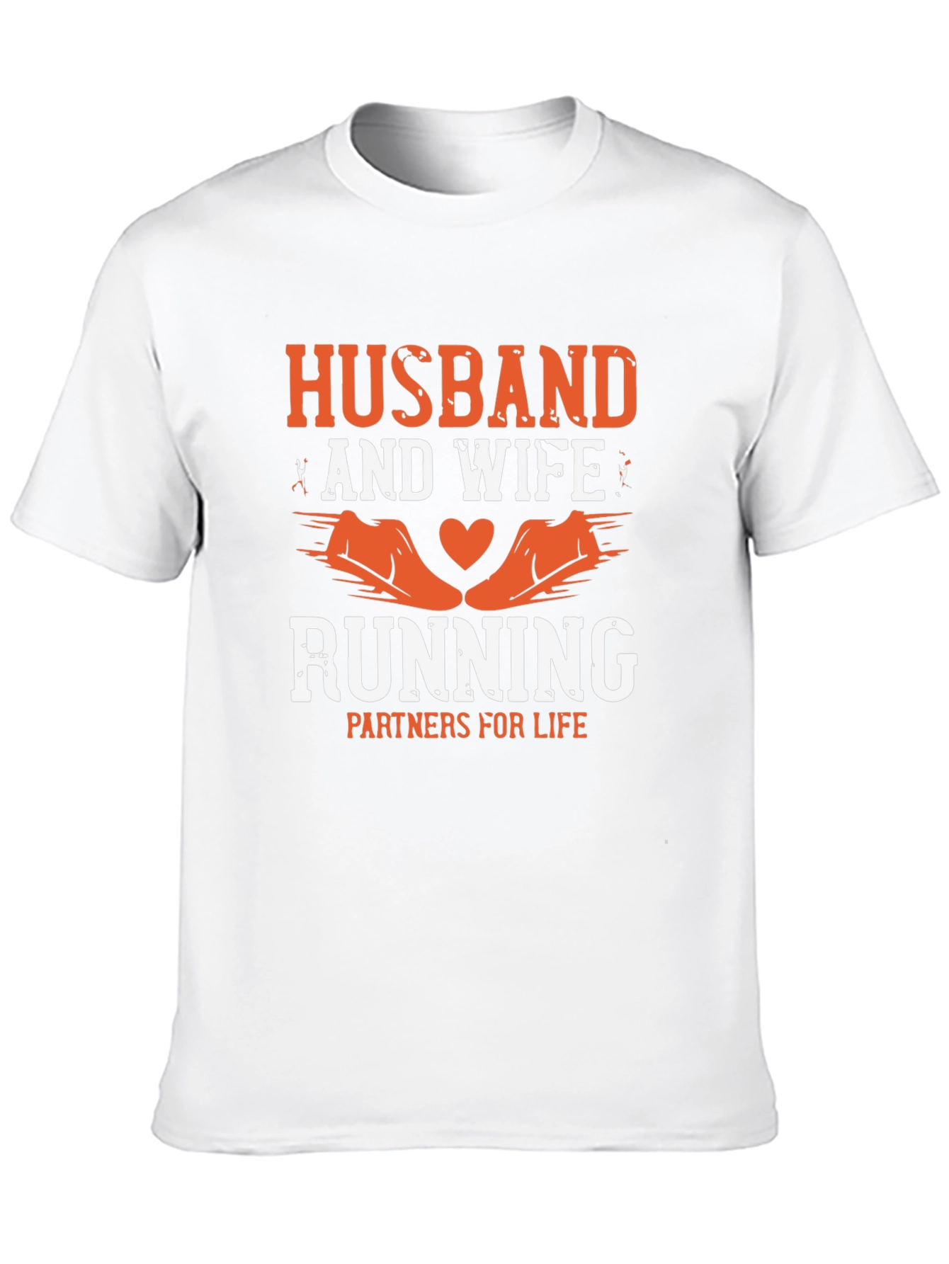 Husband and Wife Running Partners T-Shirt