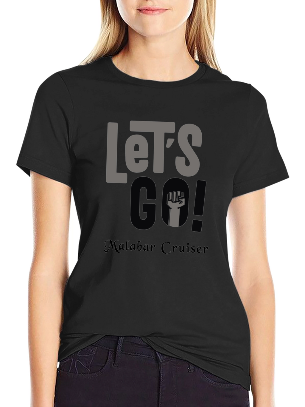 Lets Go Malabar Cruiser Black T-Shirt