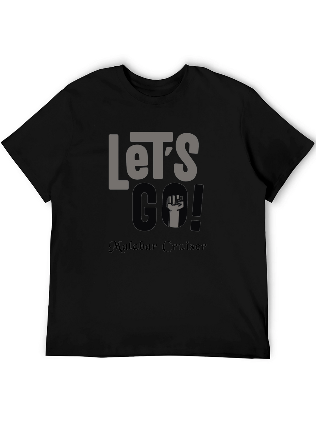 Lets Go Malabar Cruiser Black T-Shirt