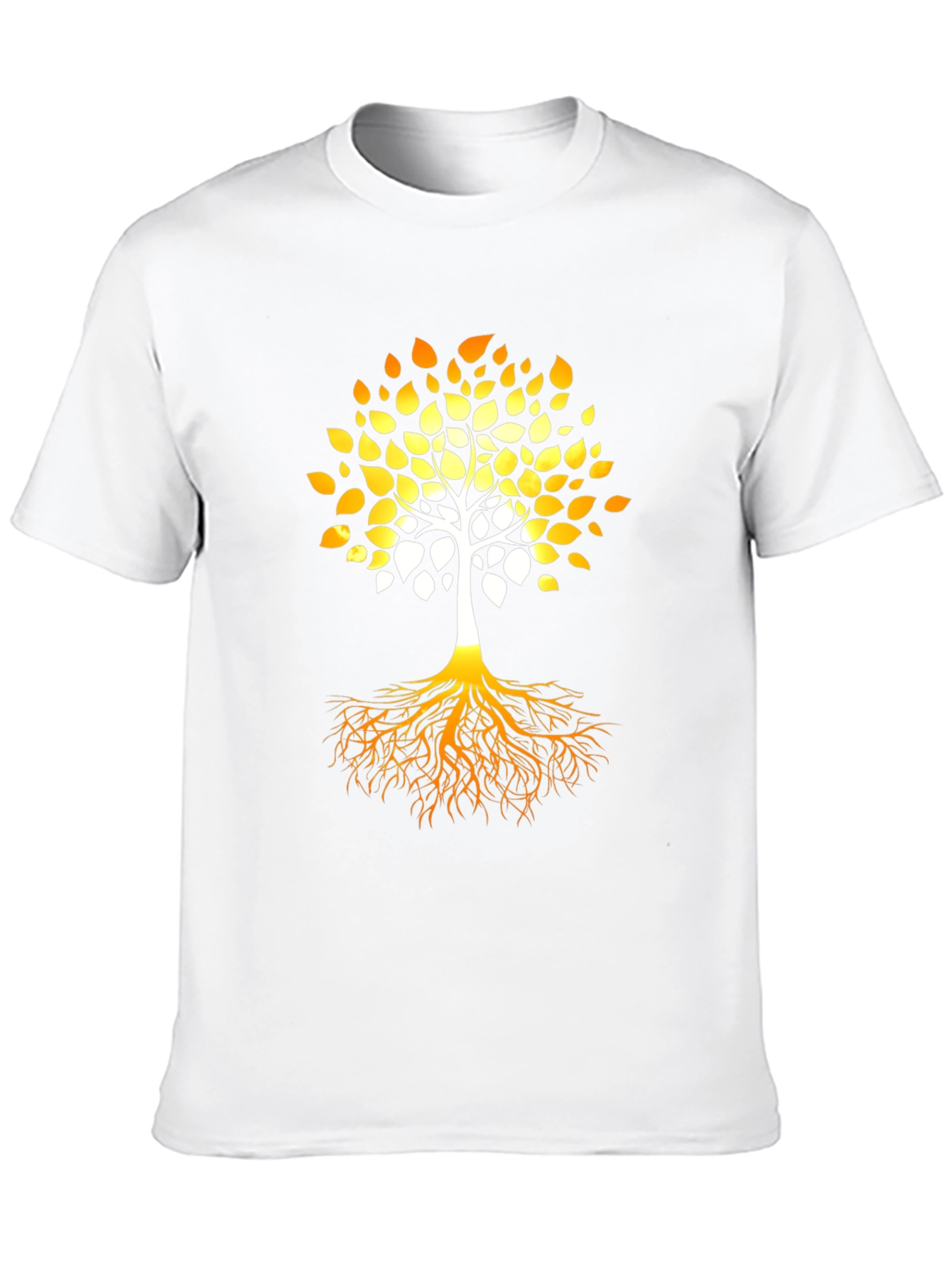 Tree of Life Graphic Print Black T-Shirt