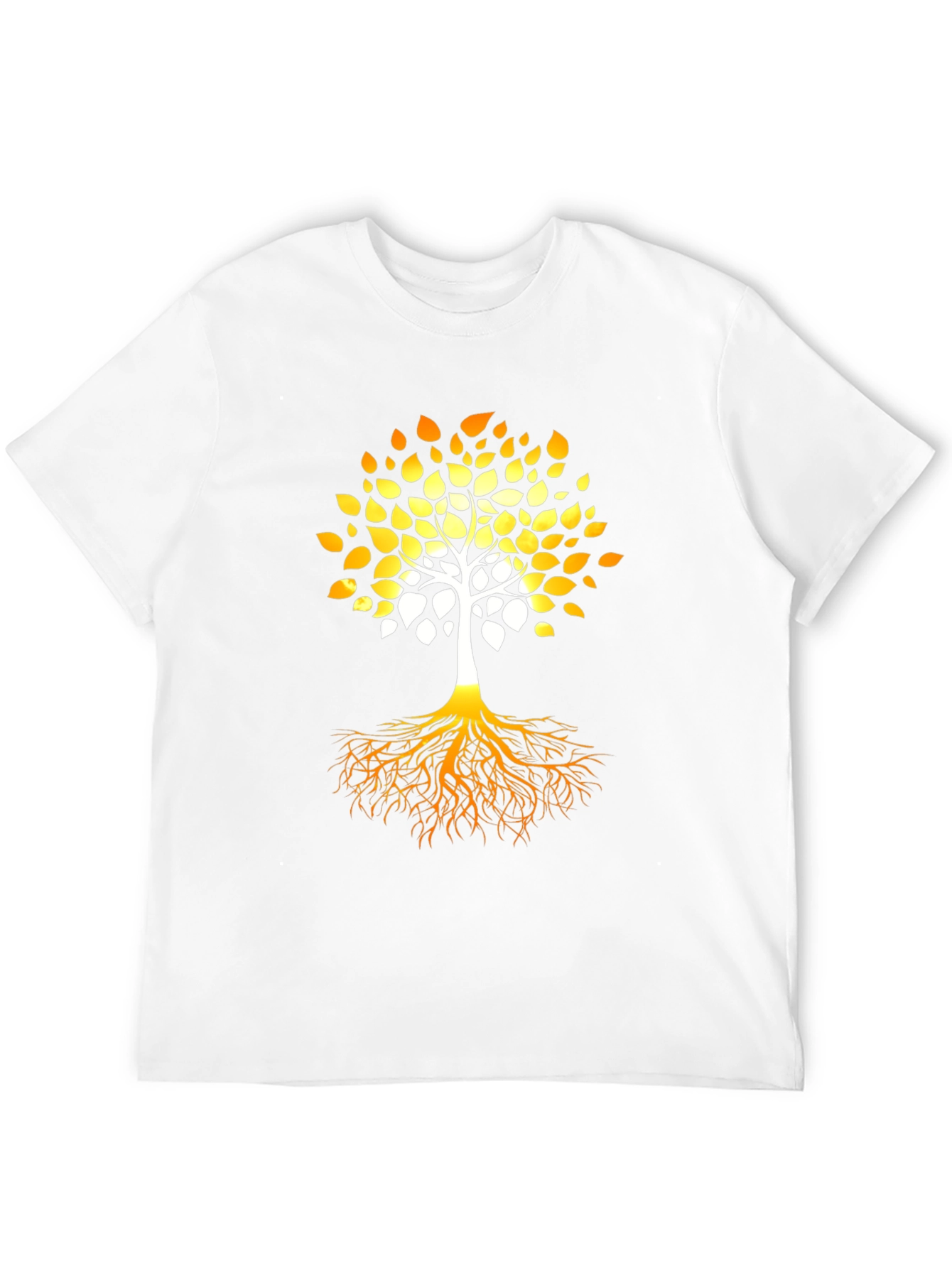 Tree of Life Graphic Print Black T-Shirt