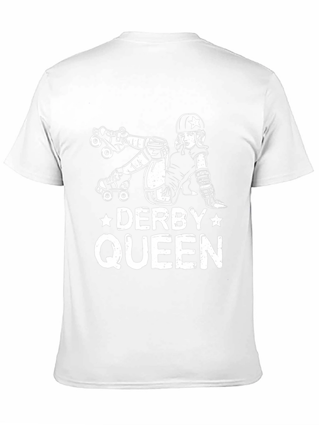 Derby Queen Graphic Tee - Roller Derby Girl T-Shirt
