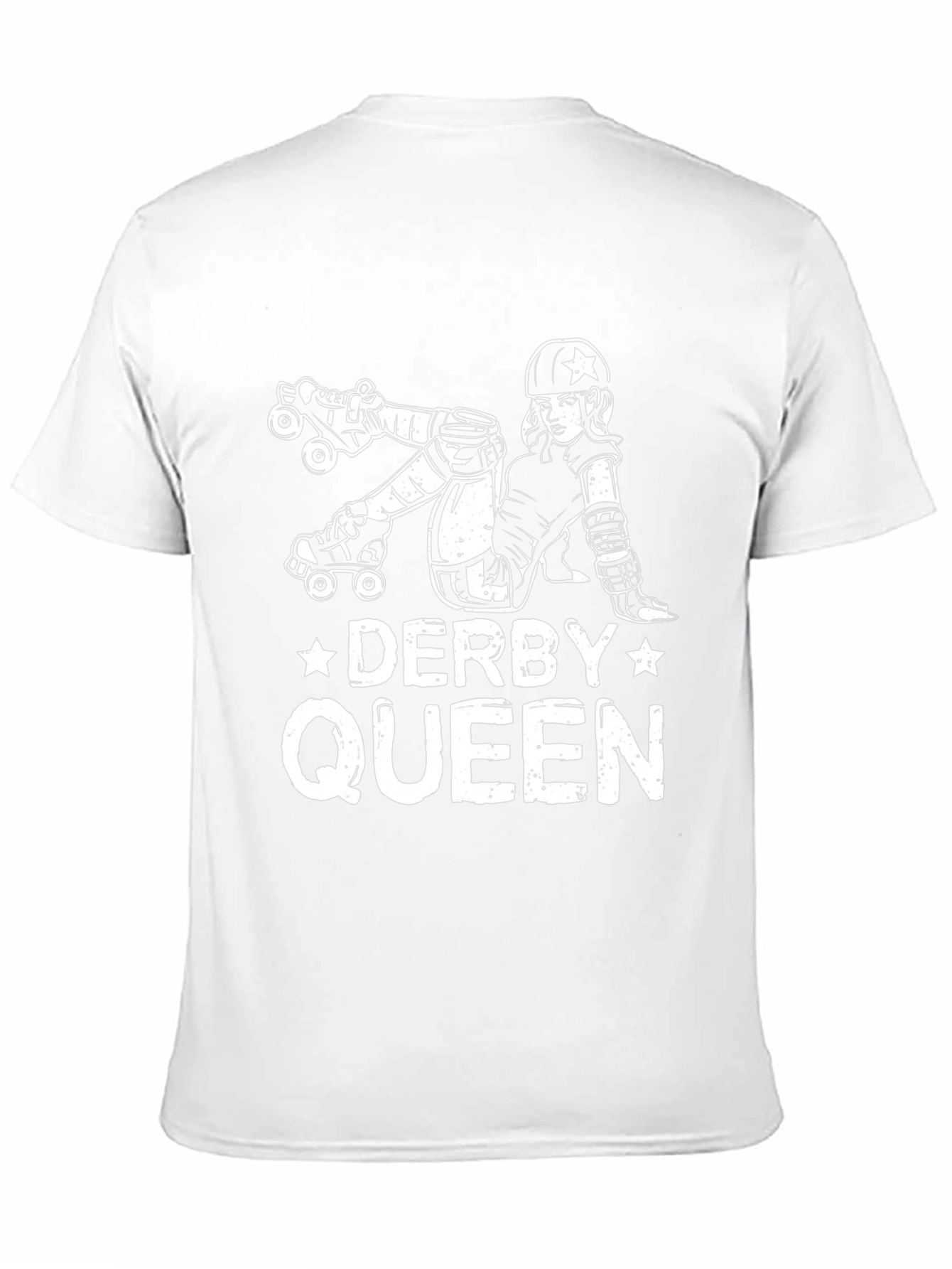 Derby Queen Graphic Tee - Roller Derby Girl T-Shirt