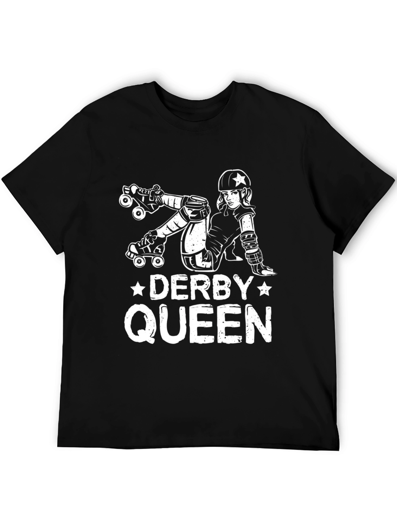 Derby Queen Graphic Tee - Roller Derby Girl T-Shirt