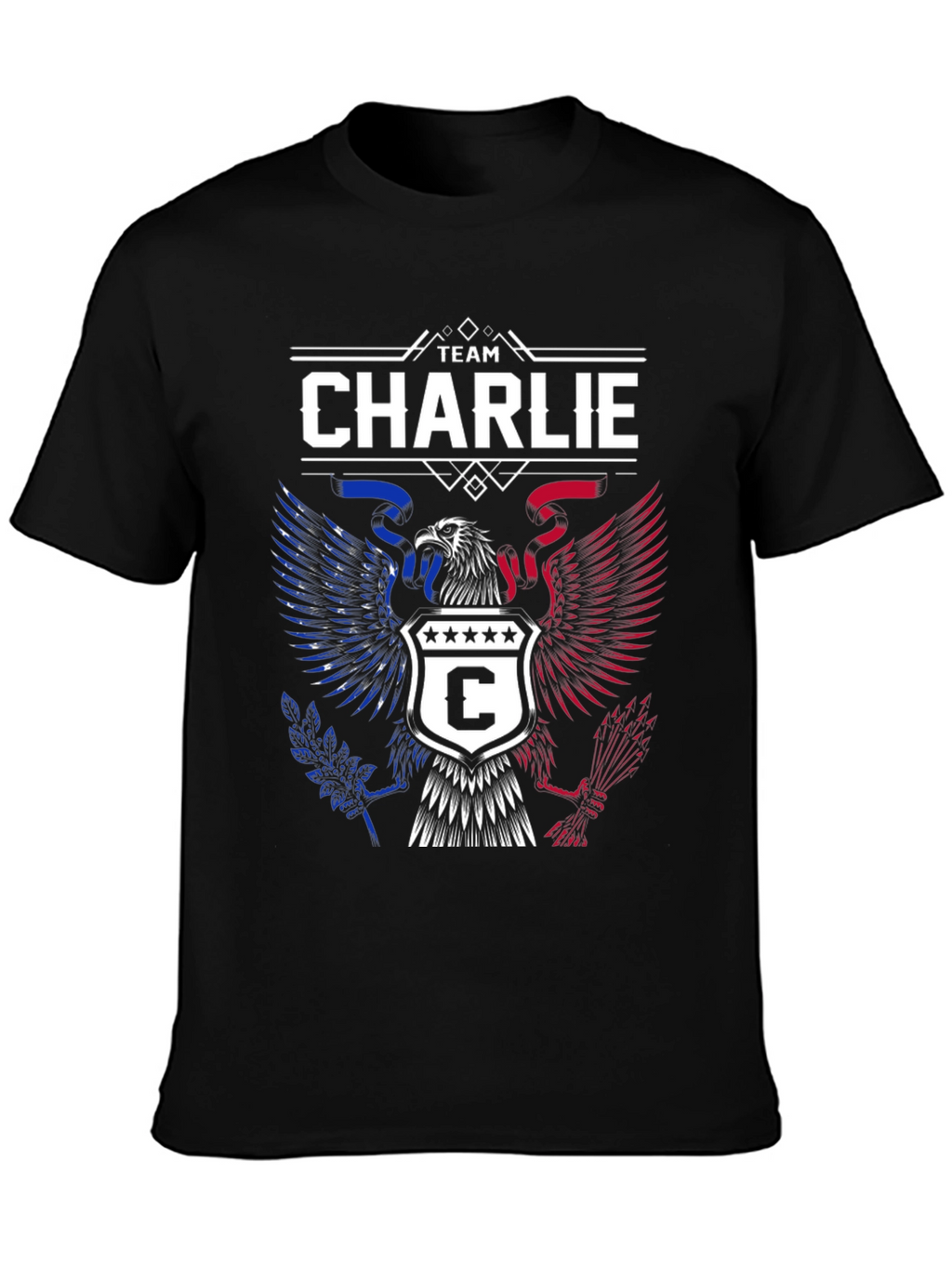 Team Charlie Patriotic Eagle T-Shirt