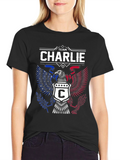 Team Charlie Patriotic Eagle T-Shirt
