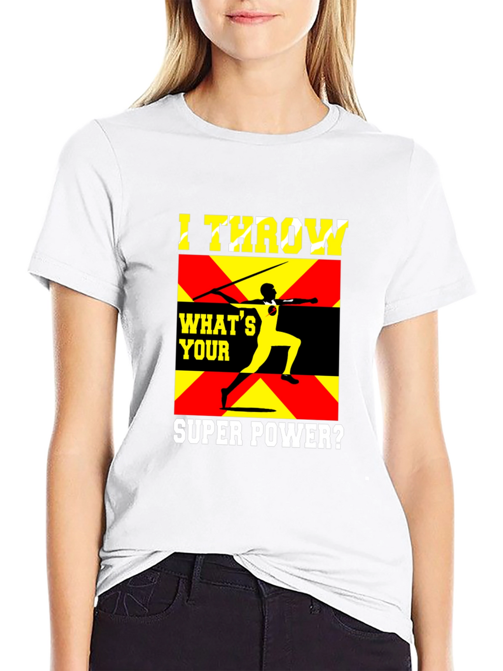 I Throw Javelin Super Power T-Shirt