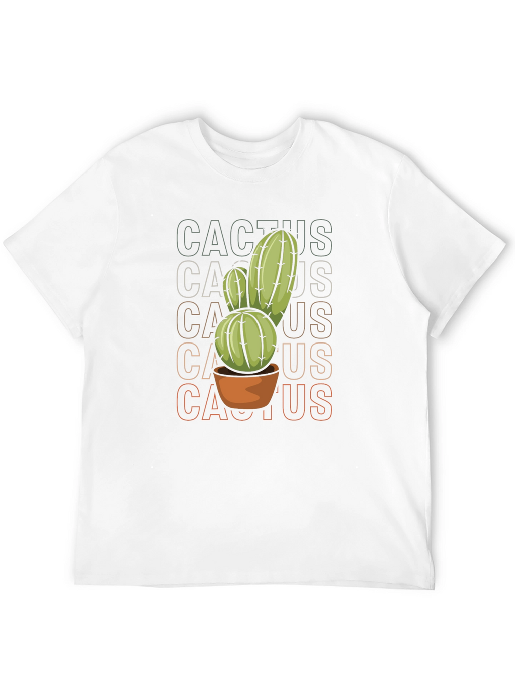 Cool Cactus Graphic Tee - Trendy Plant Lover Shirt