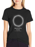 Old City Maine Eclipse 04/08/2024 T-Shirt