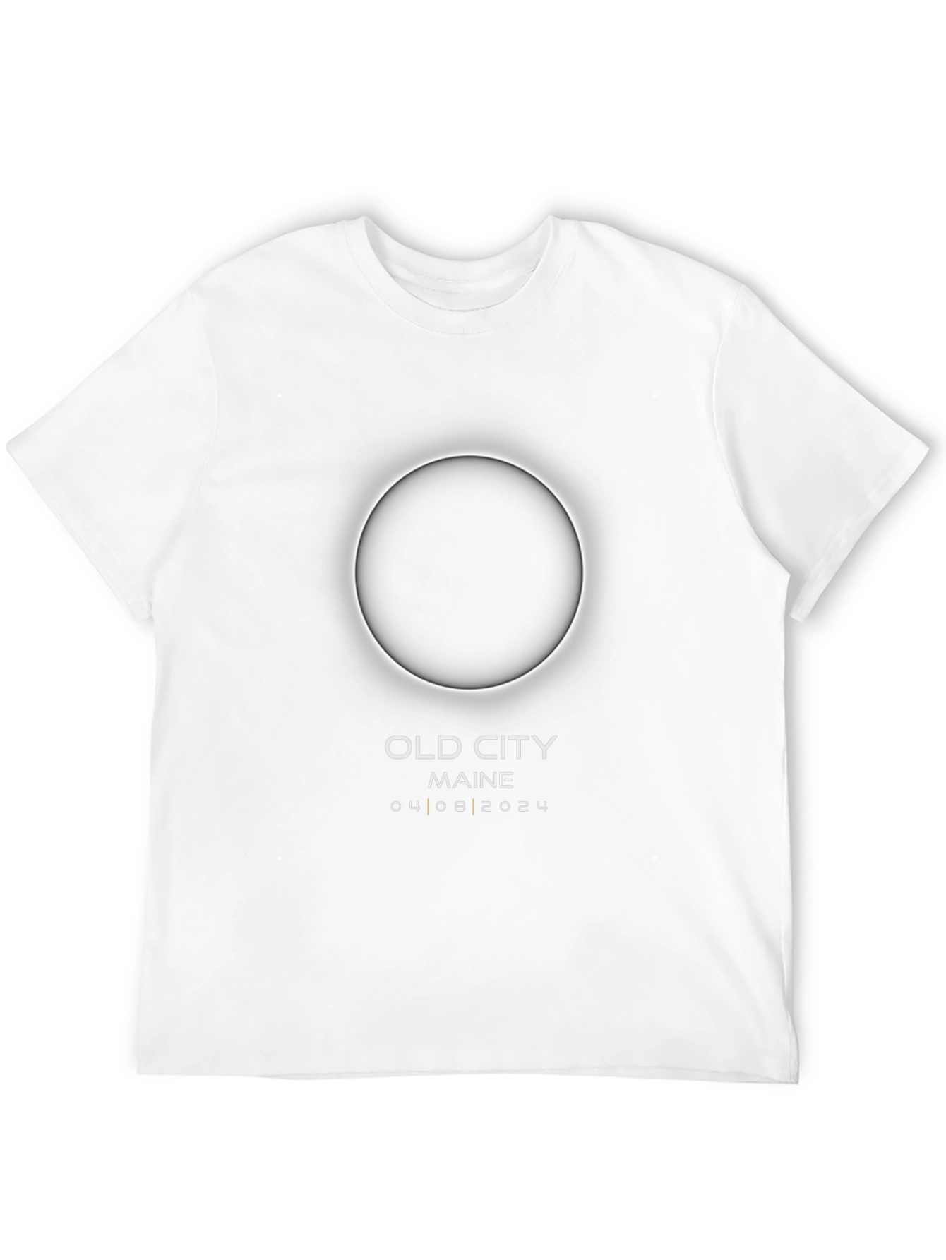 Old City Maine Eclipse 04/08/2024 T-Shirt