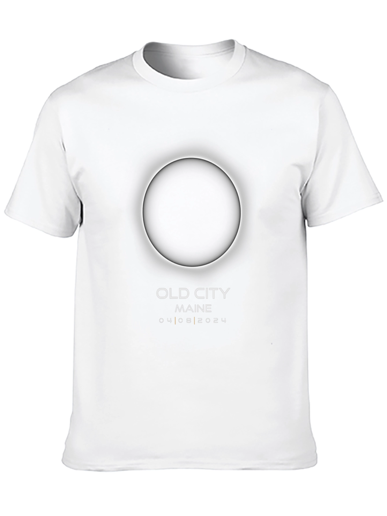 Old City Maine Eclipse 04/08/2024 T-Shirt