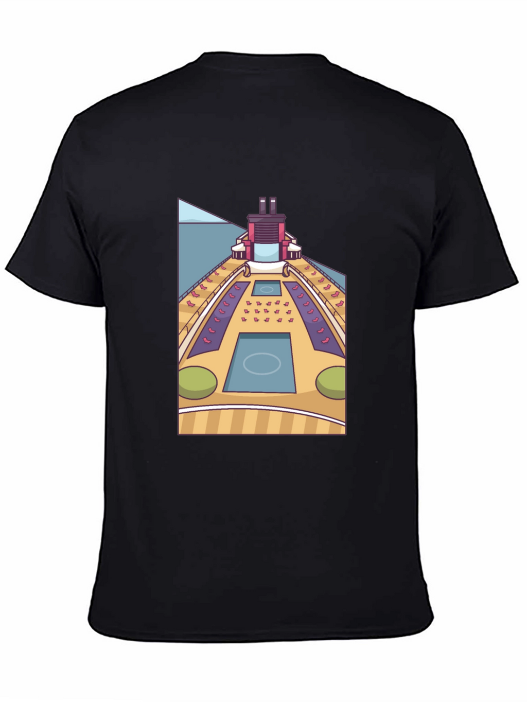 Cruise Ship Deck T-Shirt