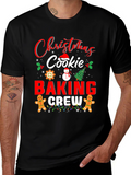 Christmas Cookie Baking Crew T-Shirt
