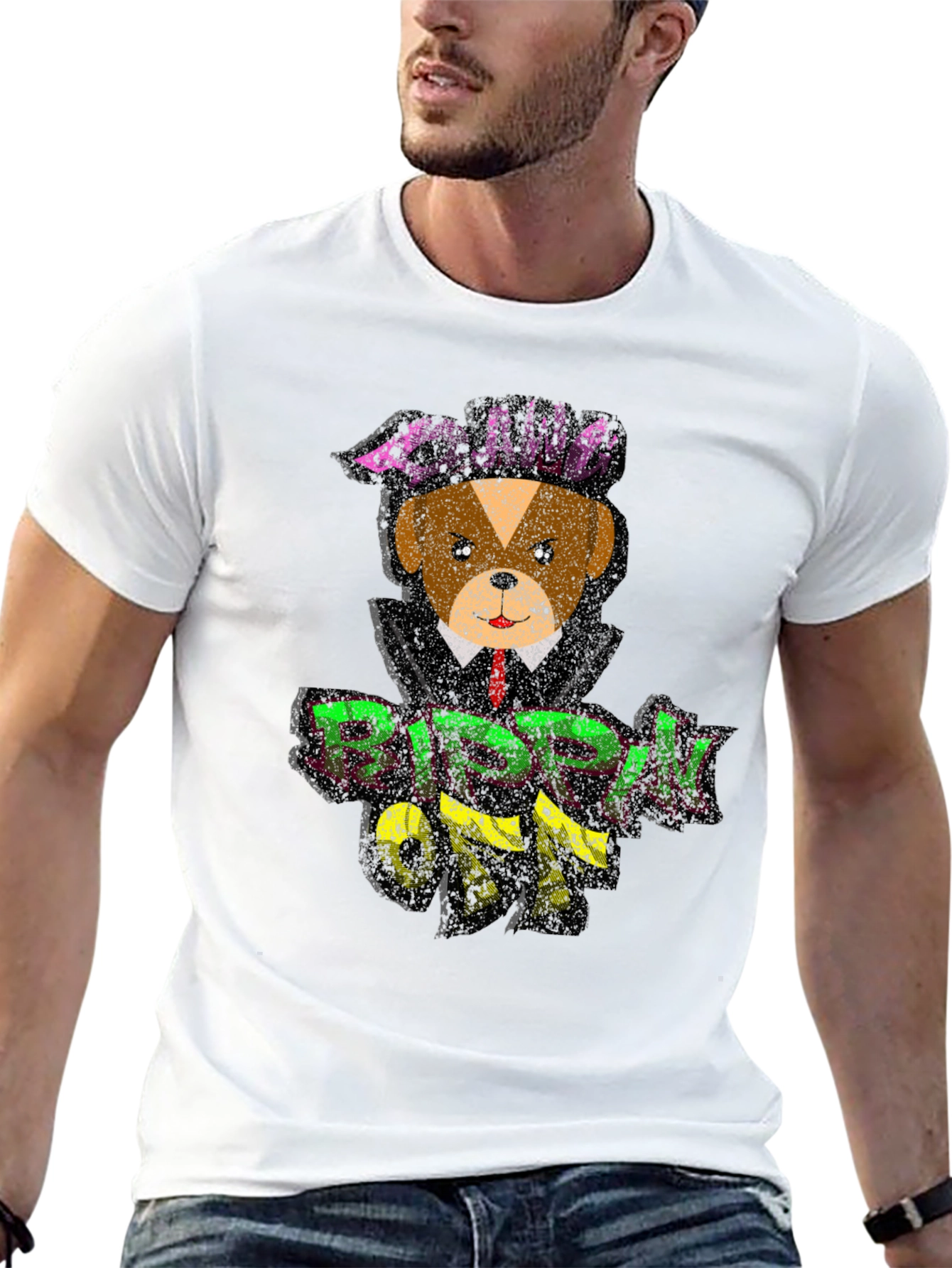DAWG Rippin Off T-Shirt – Street Style Dog Graphic Tee