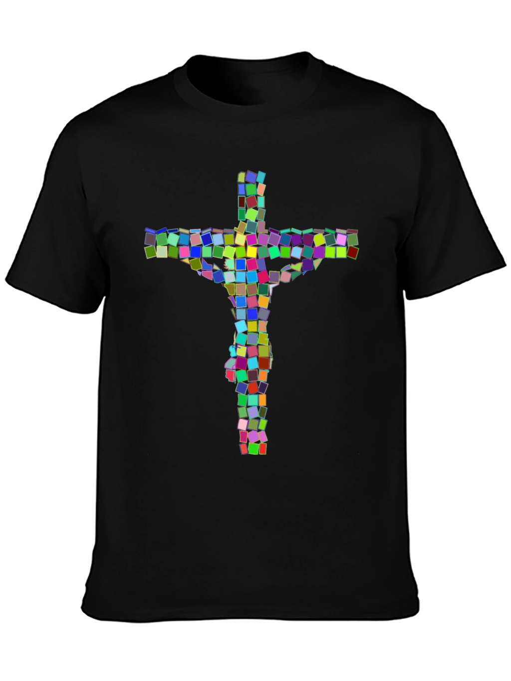 Colorful Cross Graphic Tee