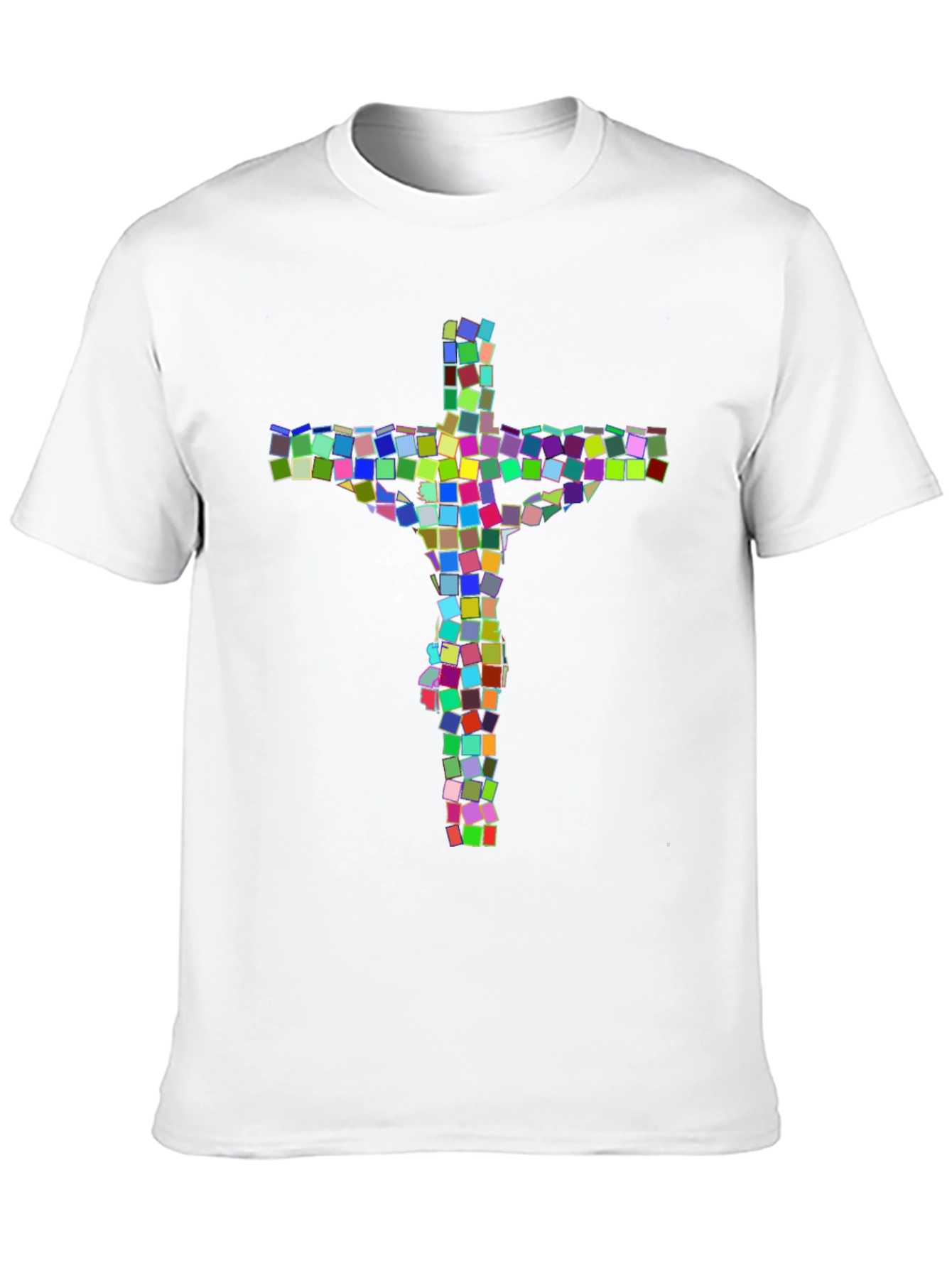 Colorful Cross Graphic Tee
