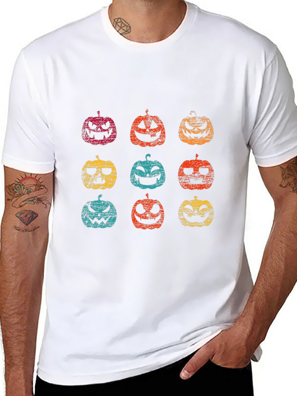 Spooky Jack-O-Lantern T-Shirt: Halloween Vibes
