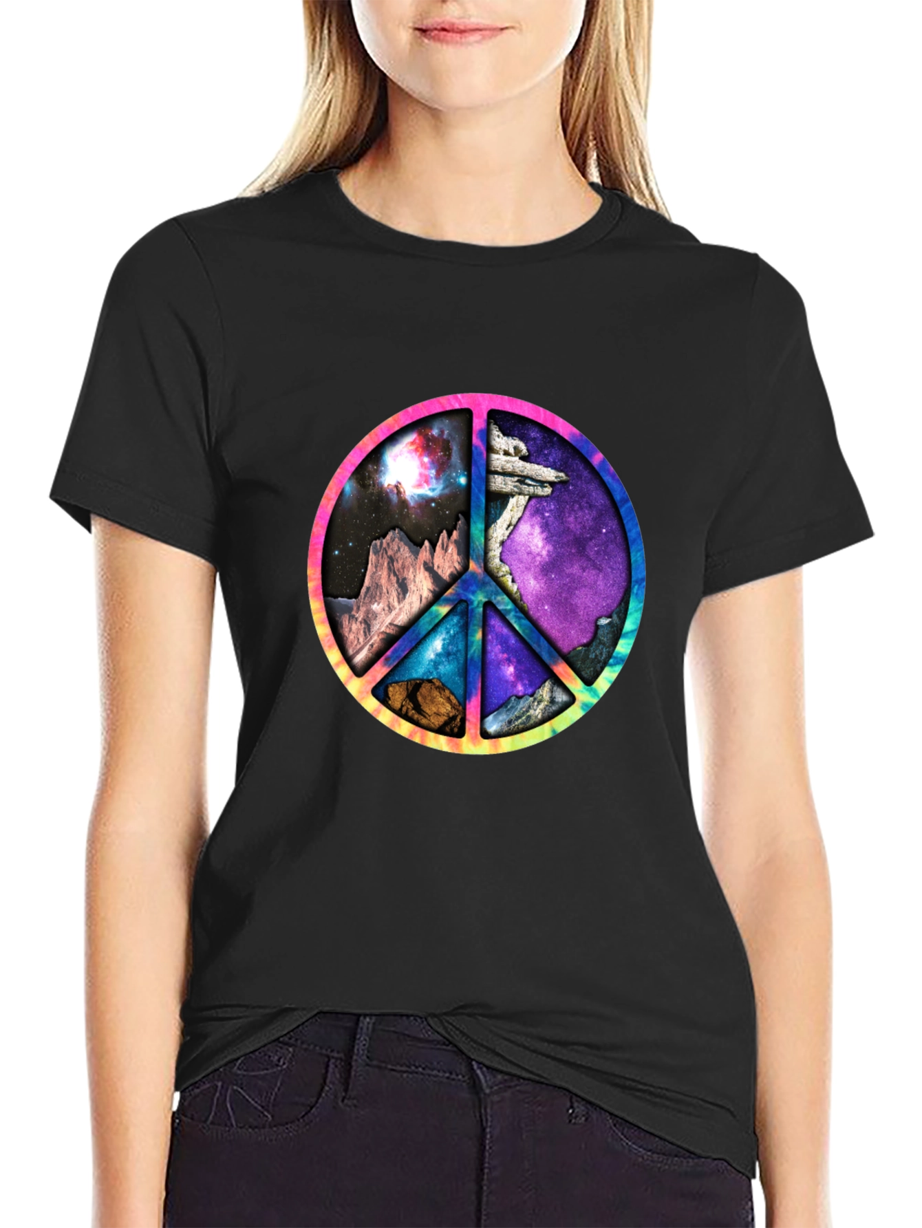 Peace Sign Nature T-Shirt
