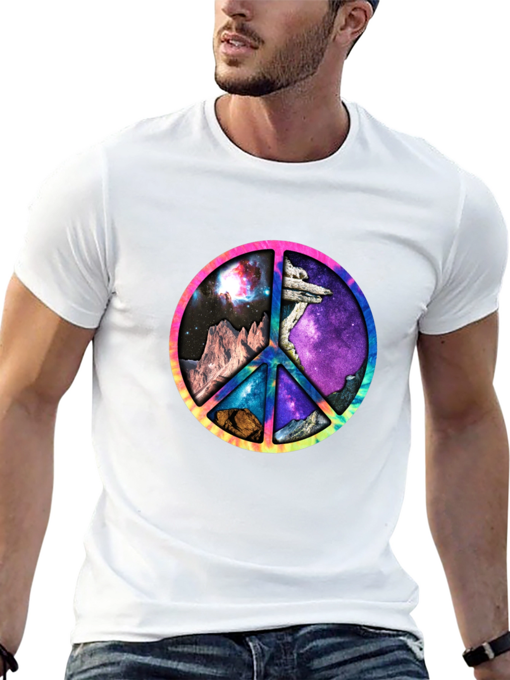 Peace Sign Nature T-Shirt