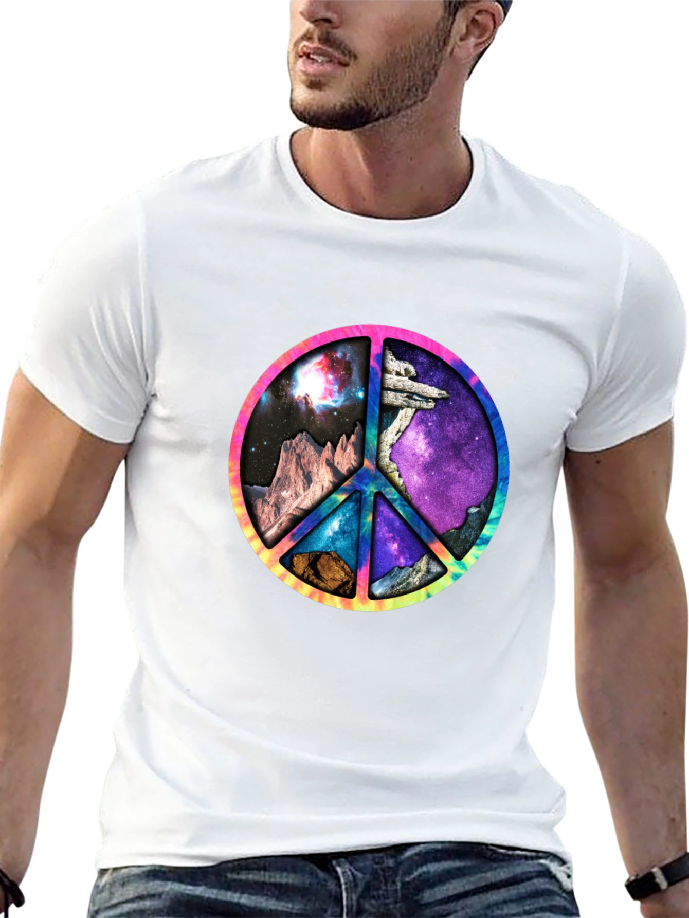 Peace Sign Nature T-Shirt