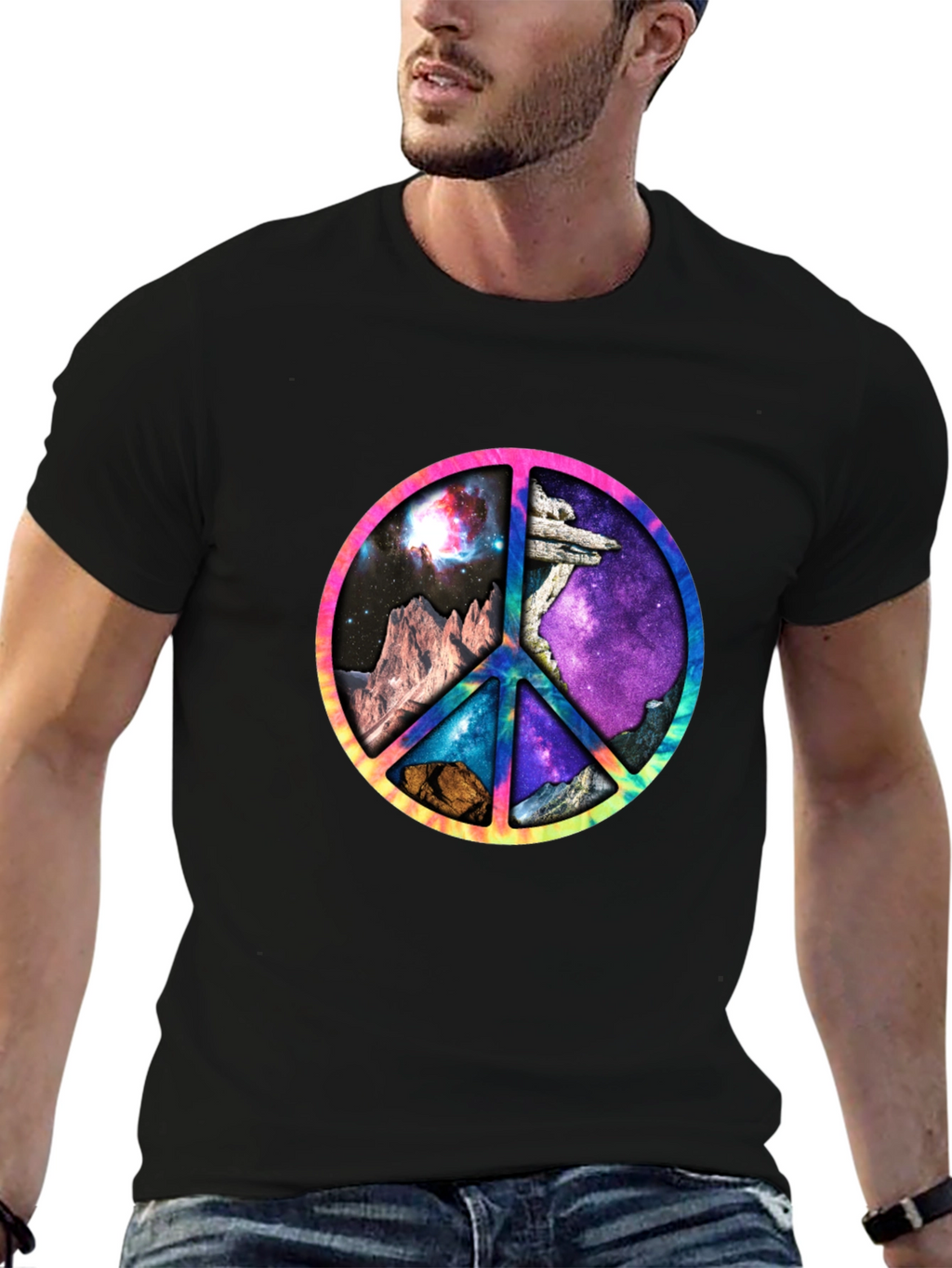 Peace Sign Nature T-Shirt