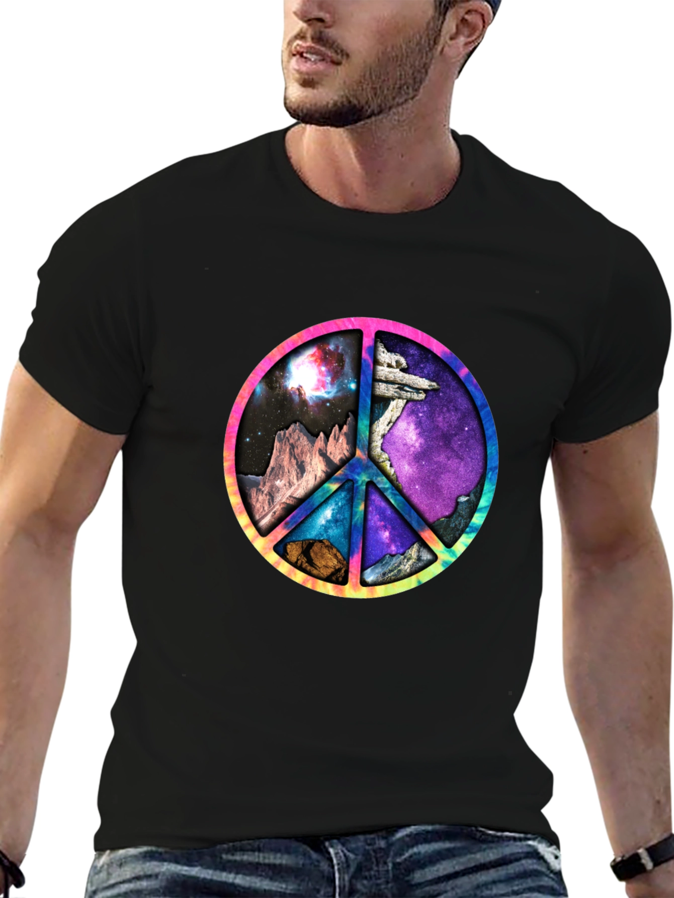 Peace Sign Nature T-Shirt