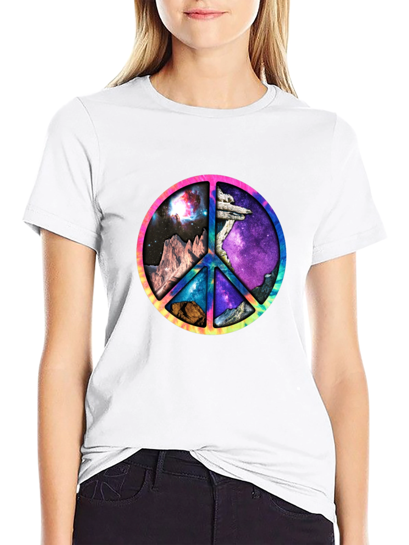 Peace Sign Nature T-Shirt